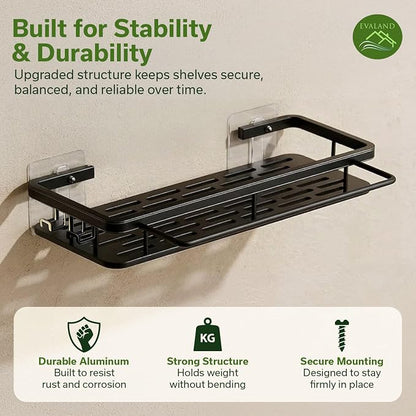 EVALAND Shower Caddy Adhesive 2-Pack - Image 6