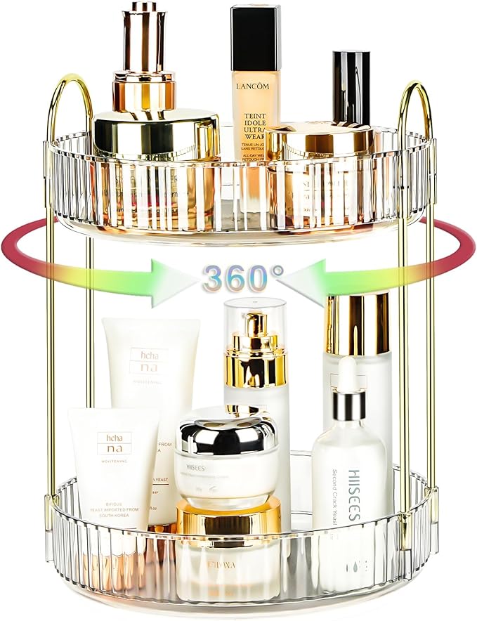 360 Rotating Makeup Organizer by Niluks