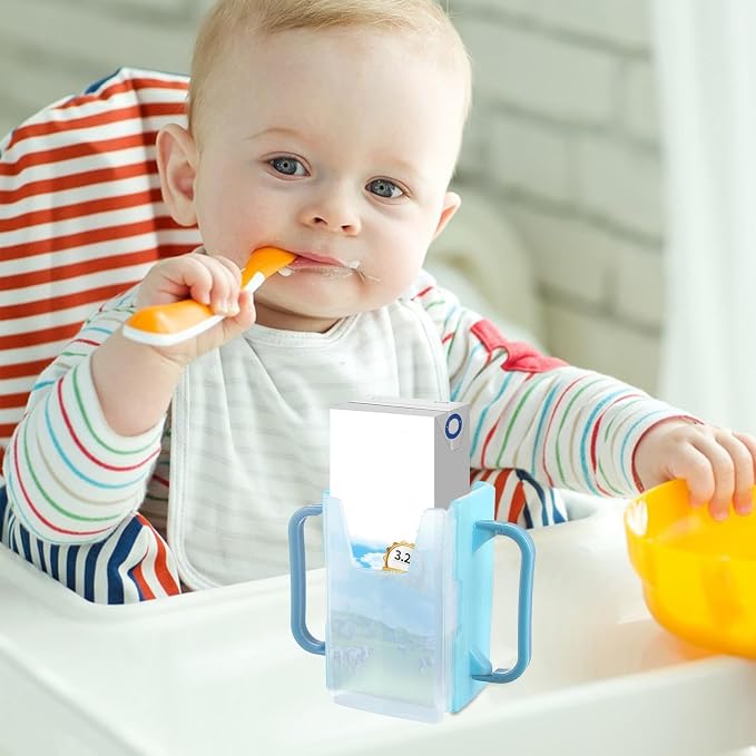 Milk Carton Holder Adjustable Folding Spill Proof Telescopic | Milk Box - Image 4