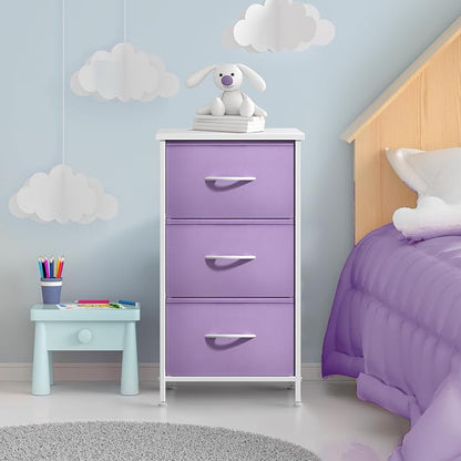 Sorbus Nightstand with 3 Drawers - Image 2