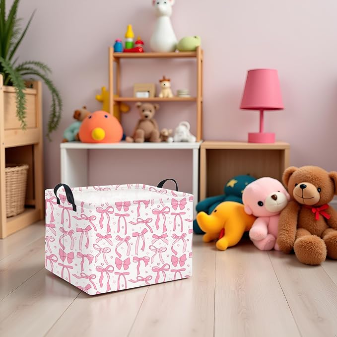 Rectangular Kids Storage Basket - Image 6