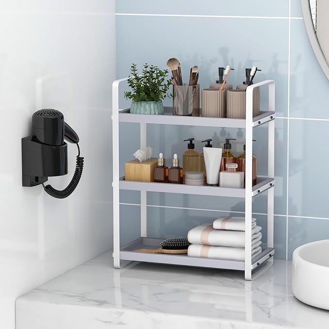 Bathroom Counter Organizer, Bathroom Countertop Organizer, Counter Shelf - Image 5