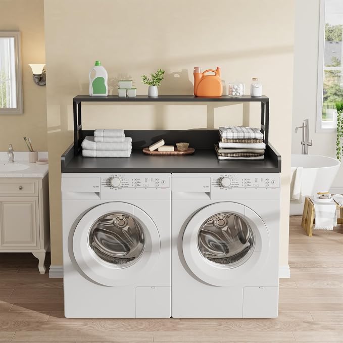 Washer Dryer Countertop with Shelf, 27.5″D x 54″W x 16.7″H, Countertop - Image 6