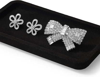 Microfiber Jewelry Display Flat Tray - Image 5