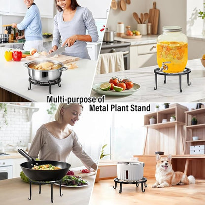 7-Pack Heavy-Duty Metal Plant Stands, Anti-Rust - Image 8