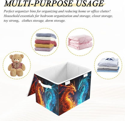 Fire and Ice Dragon Storage Bins - Image 7
