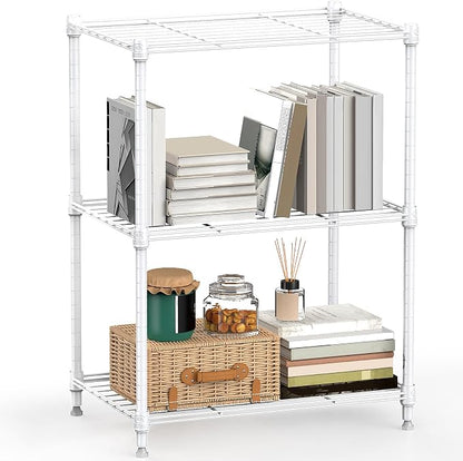 450 lbs Wire Storage Shelving 3-Tier Utility Shelving Unit Steel Organizer Wire by MEIGAOPLASTICANDMETALHKCOLIMITED
