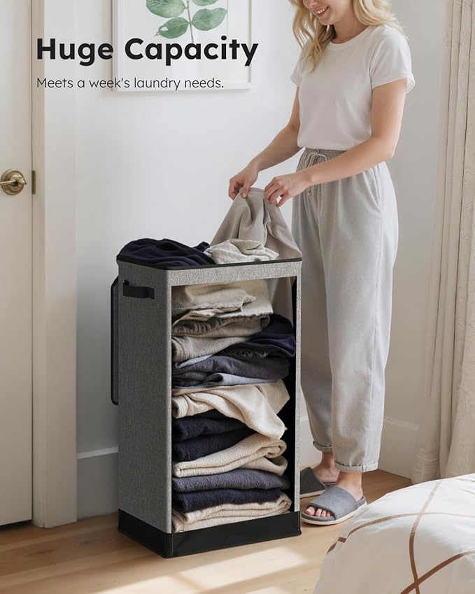 SOLEDI Slim Laundry Hamper - Image 5