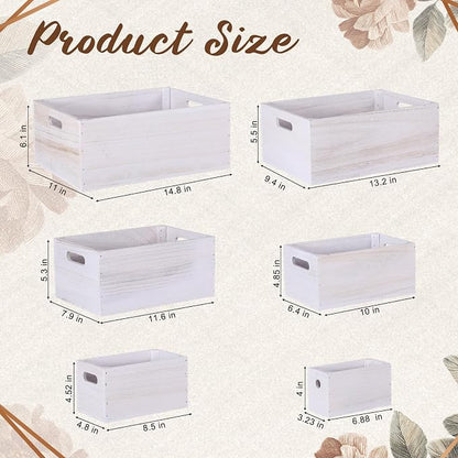 AceOrbit Set of 6 Wood Crates - Image 2