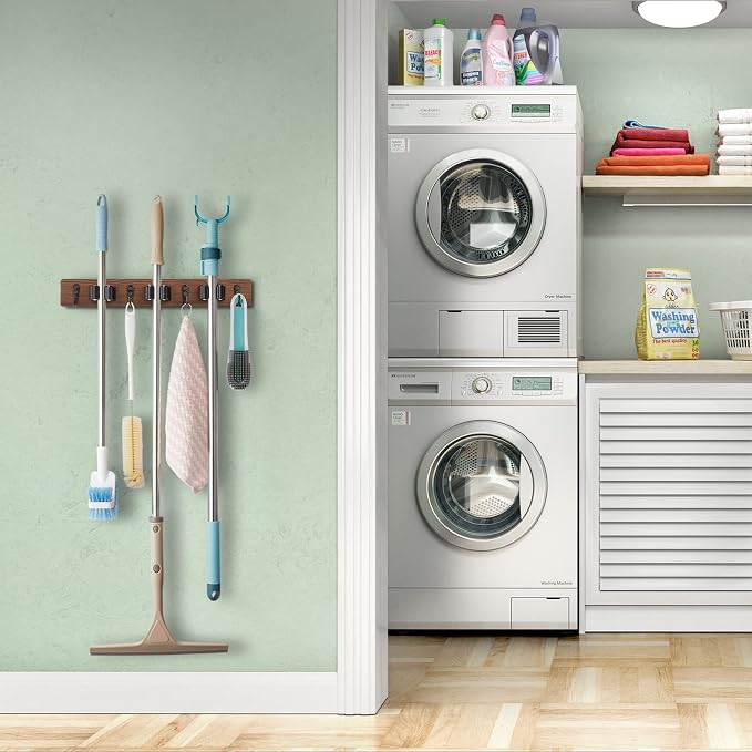 Mop Broom Holder Wall Mount - Image 2