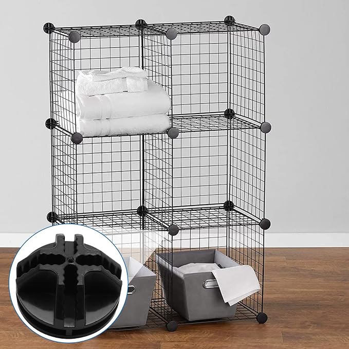 Litoexpe 36 Pcs Wire Cube Plastic Connectors - Image 5