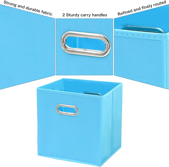 Fabric Cubby Storage Bins - Image 7