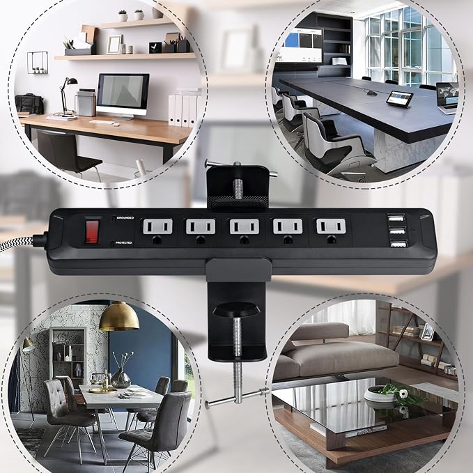 Desk Clamp for Power Strip - Image 6