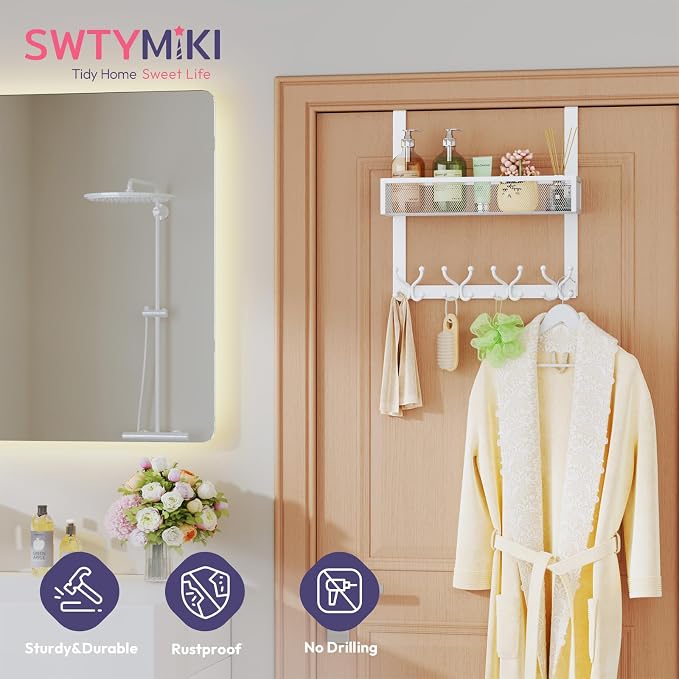 SWTYMIKI Over The Door Hook - Image 3