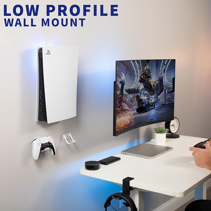 VIVO 2-in-1 Wall and Under Desk Mount Bracket Designed - Image 2