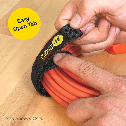 Quick-Straps by Wrap-It Storage – 9” Black - Image 5