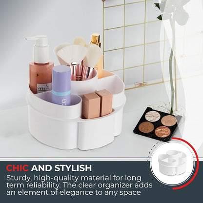 Masirs Small 360 Rotating Makeup Organizer - Image 4