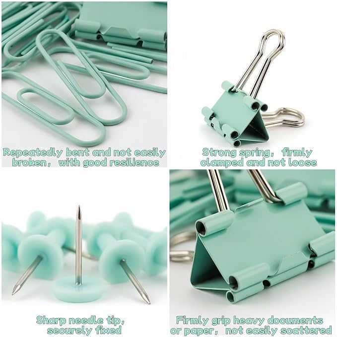 45 Pcs Metal Binder Clips Set - Image 7