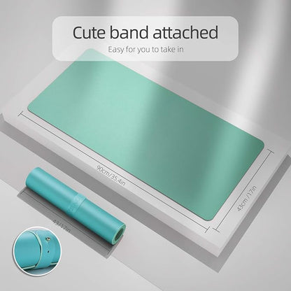 YSAGI Dual-Sided Desk Pad Protector, Desk Mat - Image 8