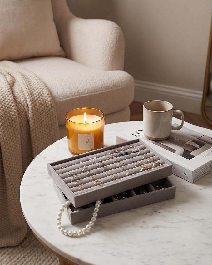 Velvet Jewelry Trays, Jewelry Organizer - Image 6