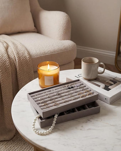 Velvet Jewelry Trays, Jewelry Organizer - Image 6