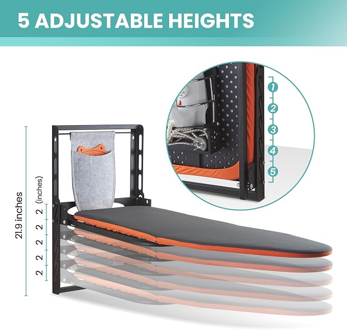 Wall Mounted Ironing Board - Image 4