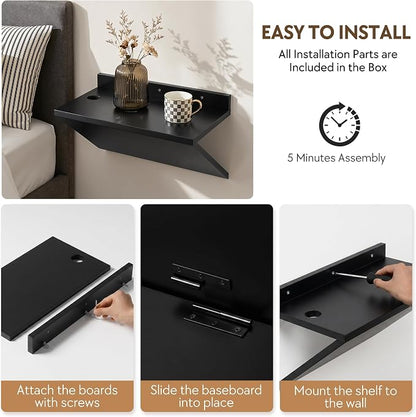 Floating Nightstand Set of 2 - Image 9