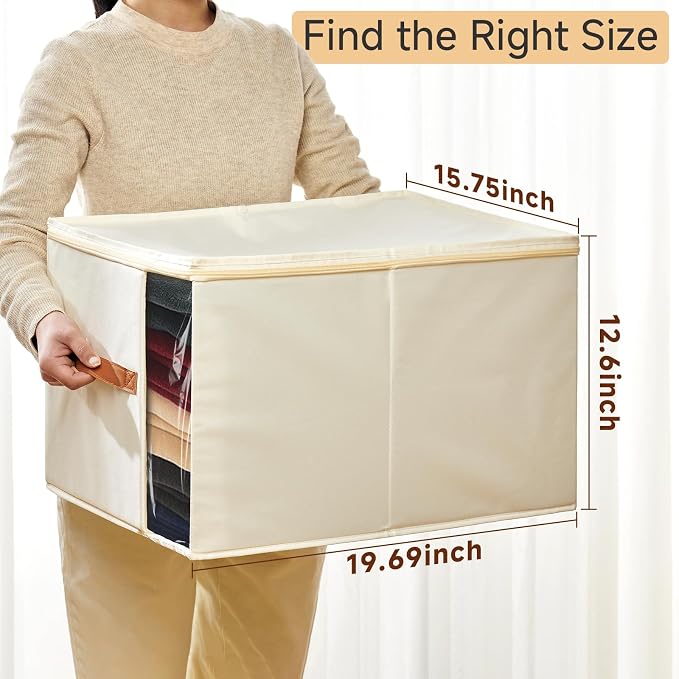Large Clothes Storage Bins - Image 2