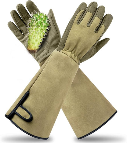 Professional Rose Pruning Thorn Proof Gardening Gloves by Yionaiyi