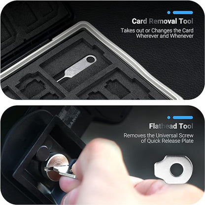 JJC 45 Slots Compact Memory Card Case Holder - Image 5