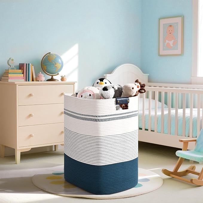 Laundry Hamper, 95L Tall Laundry Basket - Image 8