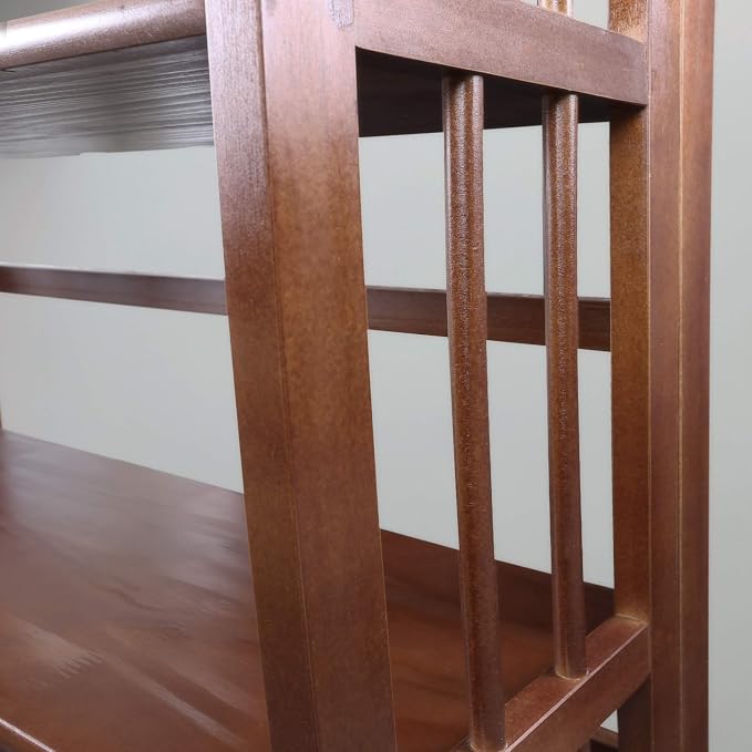 Casual Home 3-Shelf 27.5" Wide Folding Stackable Bookcase - Image 8