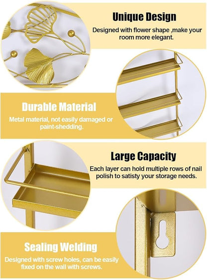 EBANKU Metal Nail Polish Racks - Image 4