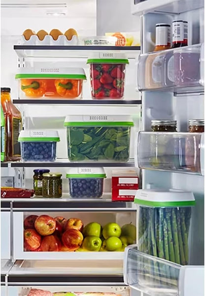 Rubbermaid FreshWorks Produce Saver, Medium and Large Storage Containers - Image 6