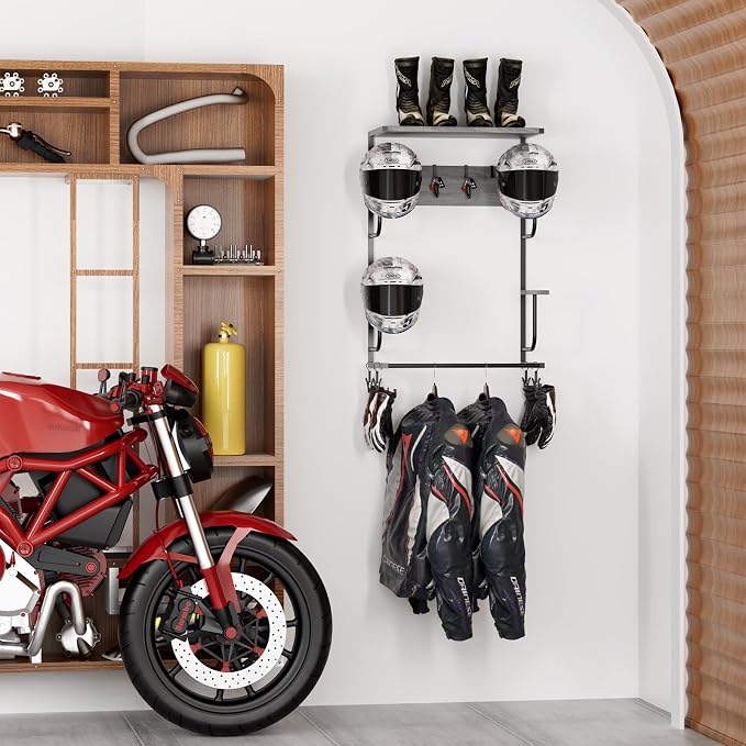 Motorcycle Helmet Holder Wall Mounted, Helmet Holder Wall Mount - Image 7