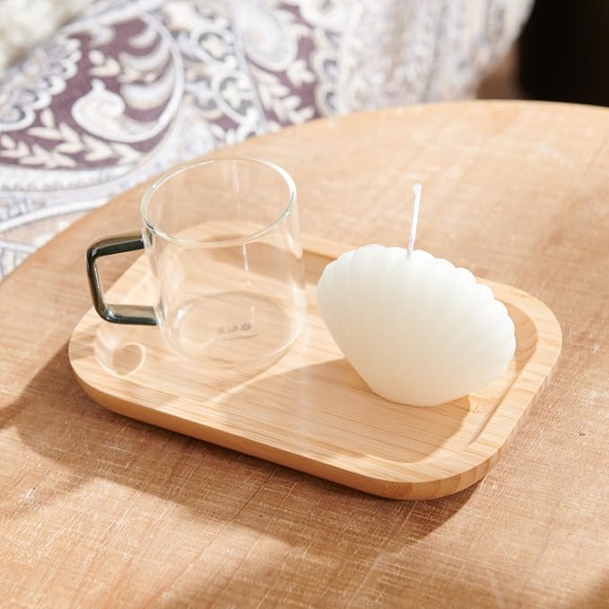 Bamboo Vanity Tray, Bathroom Counter Tray, Toilet Paper Basket Storage - Image 5