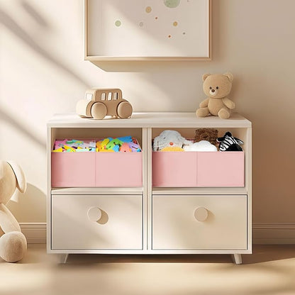 DIMJ Large Closet Shelf Organizer Bins 4 Packs - Image 4