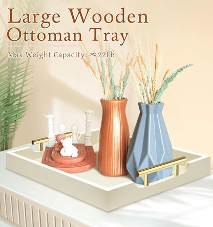SXNOWS Wooden Serving Tray - Image 9