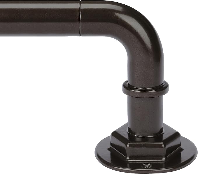 Byondeth Curtain Rods for Windows 16 to 120 Inches Adjustable Blackout Wrap by Byondeth