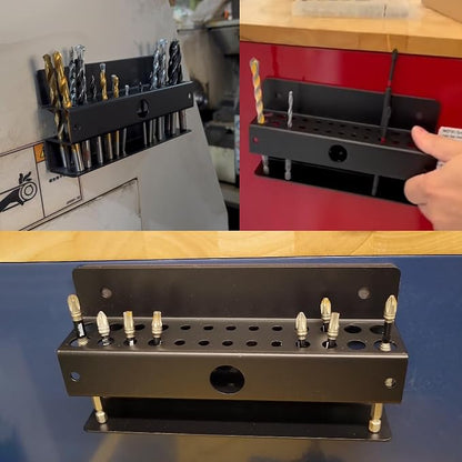 MUTUACTOR Magnetic Drill Bit Organizer, No Drilling Magnet Impact Drill Bit - Image 7