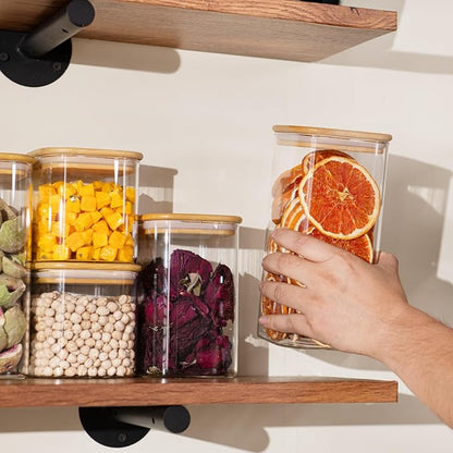 D2scrma Airtight Glass Square Storage Containers - Image 6