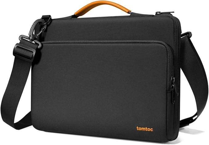 tomtoc 360 Protective Laptop Shoulder Bag by tomtoc
