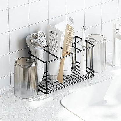 Toothbrush Holders Toothpaste Organizer Bathroom Accessories by Heagoale