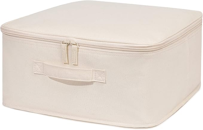 Decorative Basket Rectangular Fabric Storage Bin Organizer Basket by YONBEN