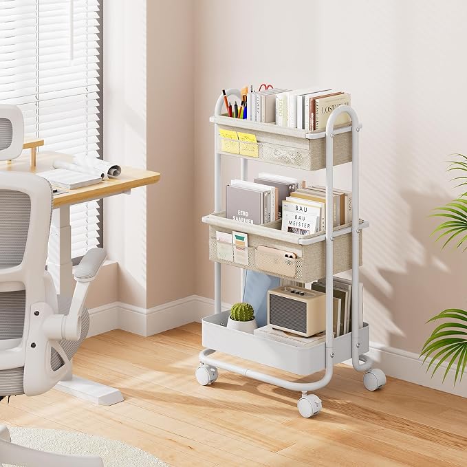 Modanais Baby Diaper Caddy Organizer Cart - Image 7