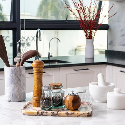 Calacatta Marble Vanity Trays, Marble Bathroom Tray Countertop, Luxury - Image 7