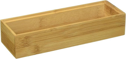 Lipper International 8181S Bamboo Wood Stacking Drawer Organizer Box by LipperInternational
