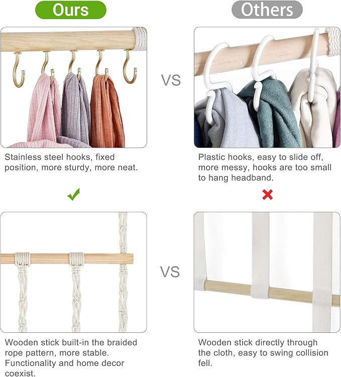 Dahey Headband Holder Bow Organizer - Image 4