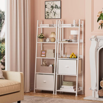 Furologee Ladder Shelf, 5 Tier Bookshelf - Image 5