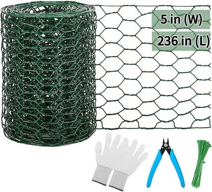 5 in×236 in Floral Wire Netting, Garden Fencing, Protect Plant & Decorate by Unknown